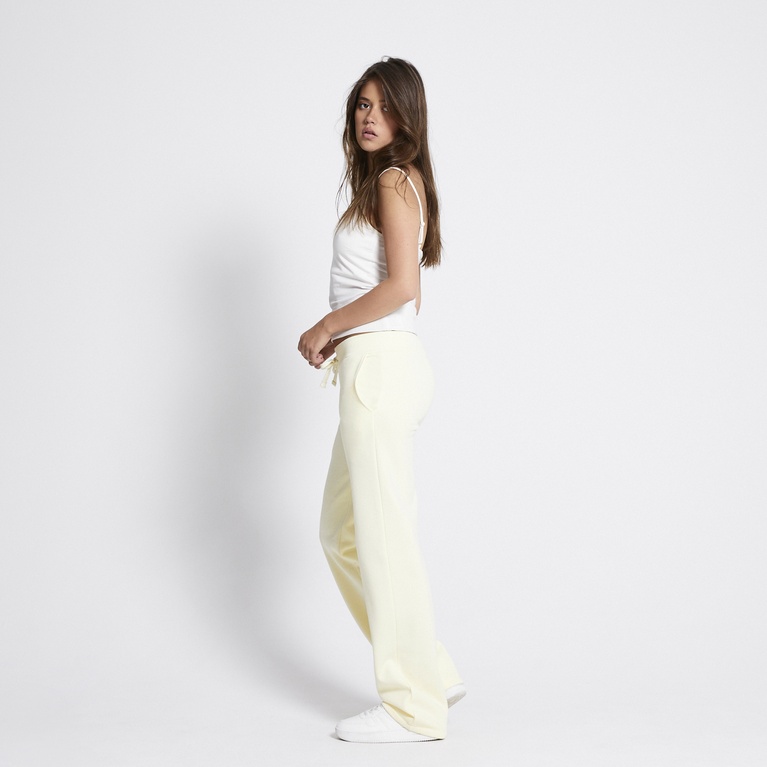 Heavy sweatpants "Sanne" Light Yellow